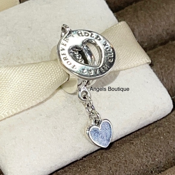 Pandora I Hold Your Heart Forever Charm - Picture 6 of 8